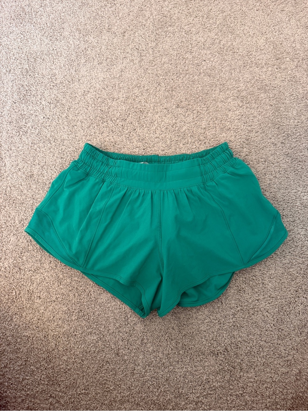 lululemon athletica Emerald Green Women's Running Shorts